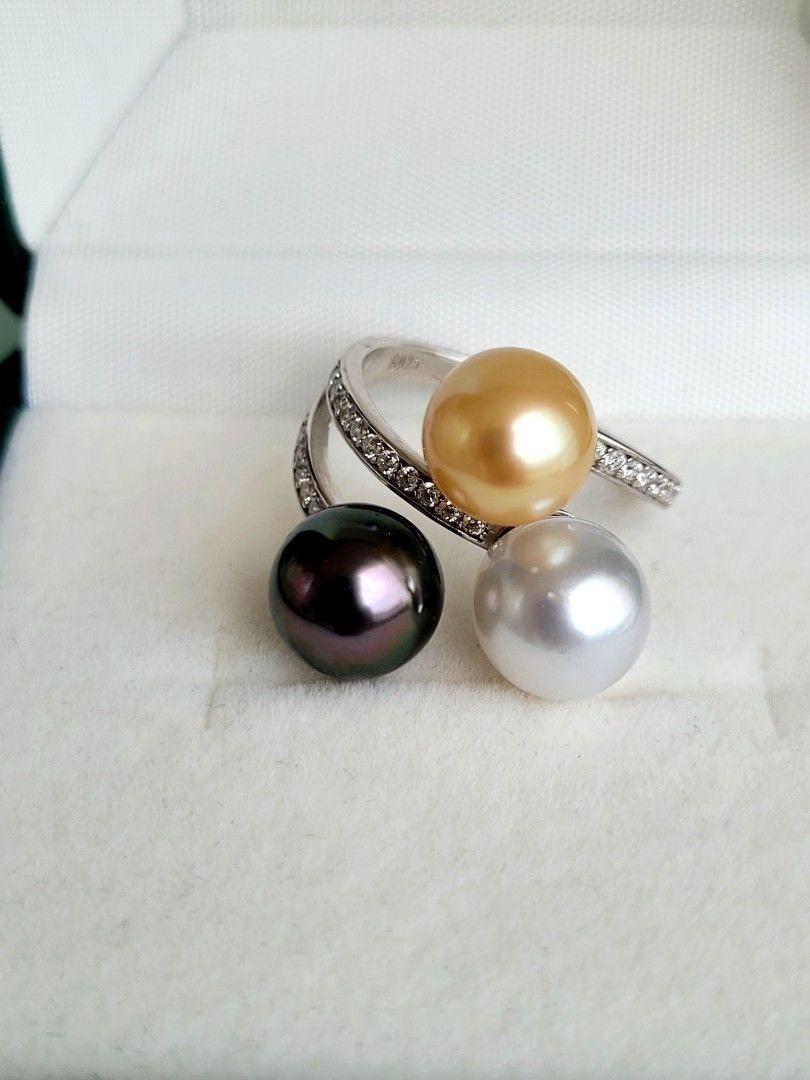 White with gold pearl new arrivals