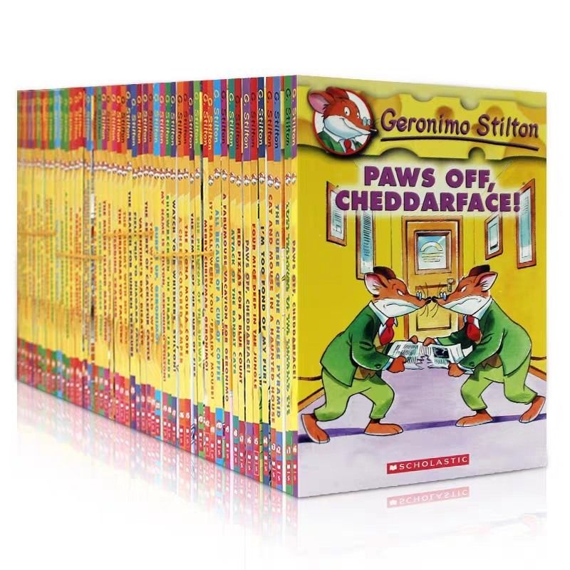 Geronimo Stilton 老鼠記者圖書故事書80冊兒童小童閱讀英語英文故事