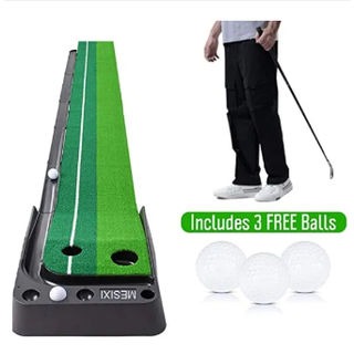 Abco Tech Mini Golfing Man Indoor Golf Kit – Golf Course Backyard Set –  Complete Mini Golf for Home – Easy to Set Up and Play – Lightweight &  Compact