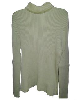 Green longsleeves turtle neck