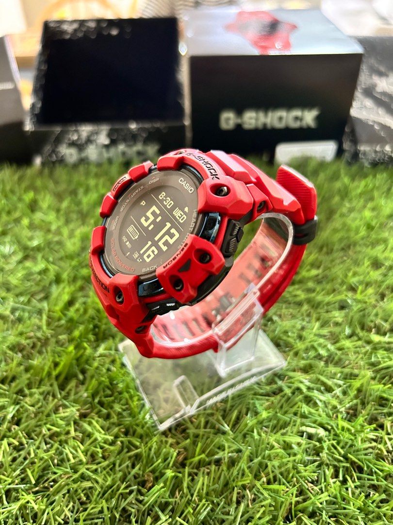 G Shock Smartwatch GBD H1000 Red Japan Set Mobile Phones