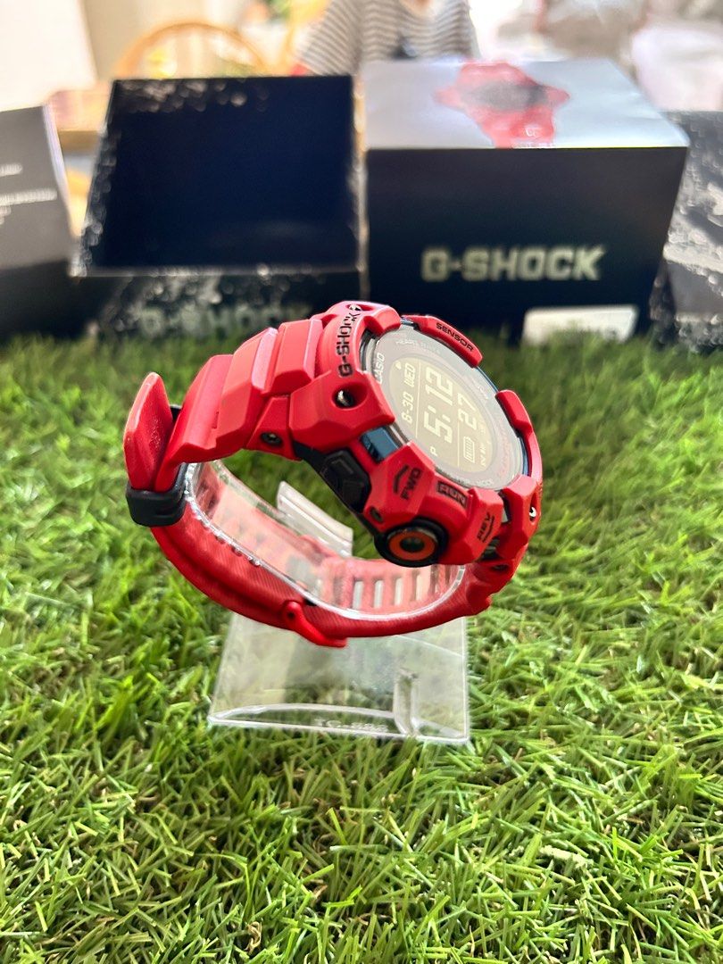 G shock hotsell gbd h1000 red