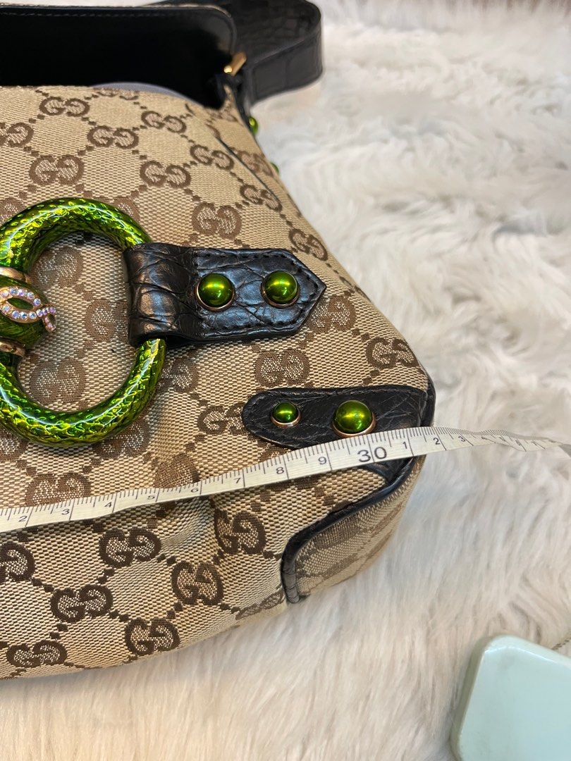 GUCCI Tom Ford Limited Edition Snake Serpent Horsebit Embellished Clutch Bag