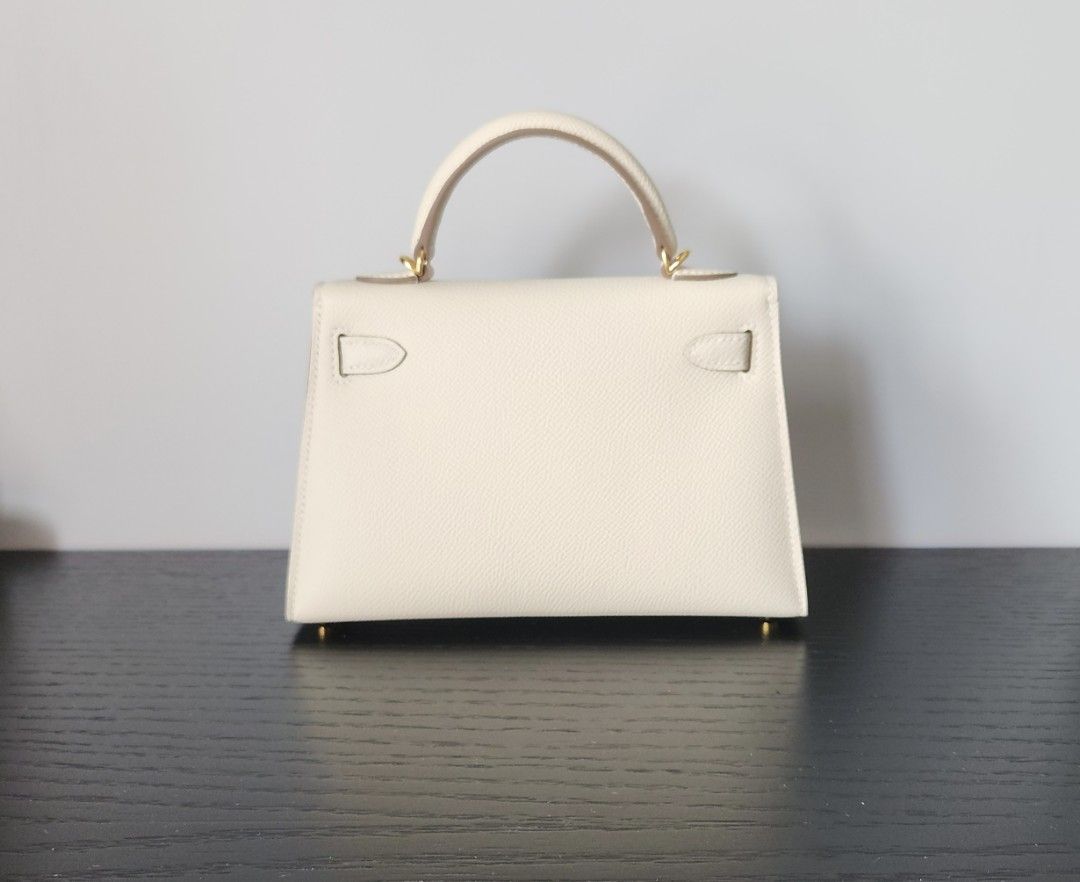 Hermes Kelly mini craie Luxury Bags Wallets on Carousell