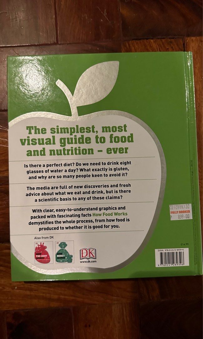 How Food Works DK books hardback, Hobbies & Toys, Books & Magazines