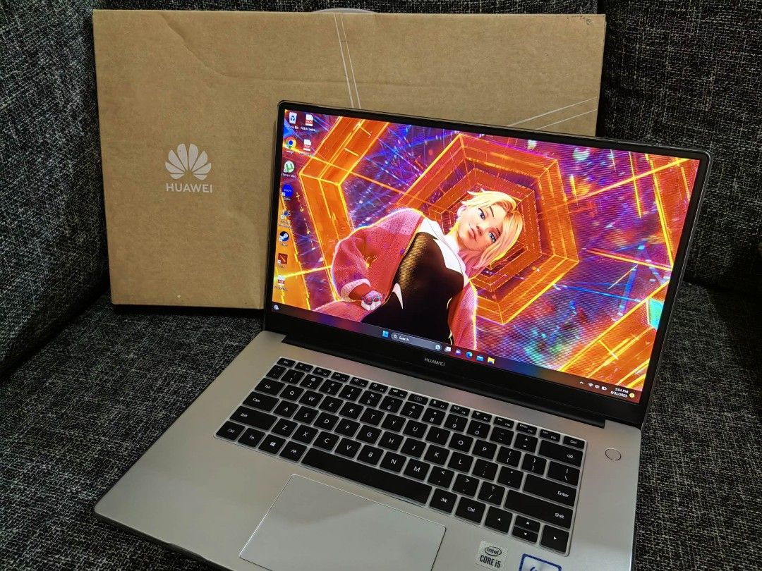 Huawei Matebook D15 (Category: Laptops & Notebooks) located in Subic. Submitted by jjjsantos191511 (Listing ID 1252112382, Image 1). Description: - Intel Core i5 10th gen 10210U Quad Core 1.6ghz Turbo boost up to 2.6ghz - 8GB DDR4 Ram - 256GB NVME SSD - Intel UHD Graphics - 15. 6 inch Full HD 1920x1080p IPS Display - Wifi, Bluetooth Support - Finger Print Sensor - Operating System : Windows 11 64bit - Battery life up to 6-8hrs - Ports: USB 3.0, H