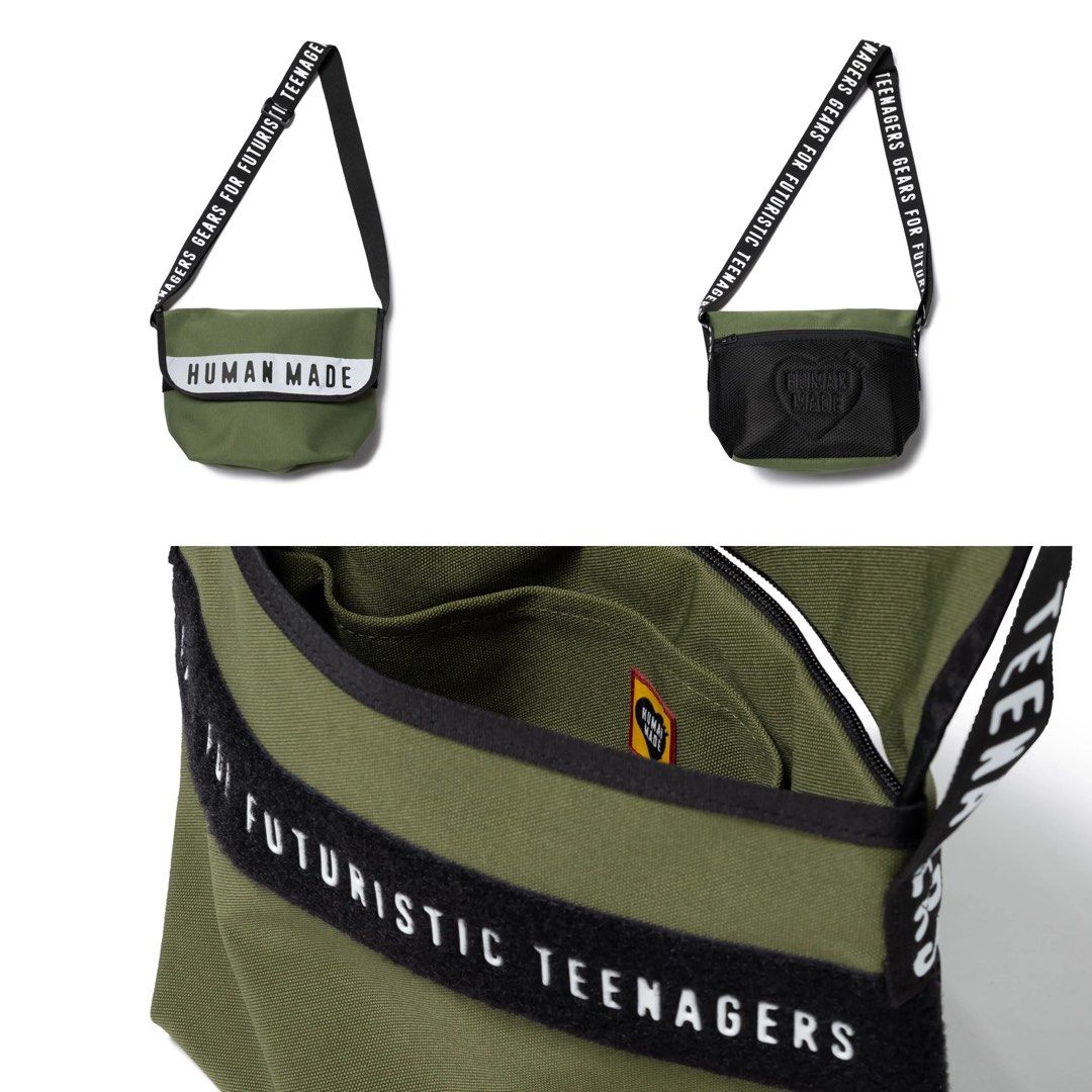 HUMAN MADE MESSENGER BAG, Men's Fashion, Bags, Sling Bags on Carousell