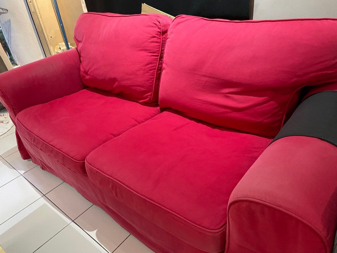 IKEA 2 seater sofa, Furniture & Home Living, Furniture, Sofas on Carousell