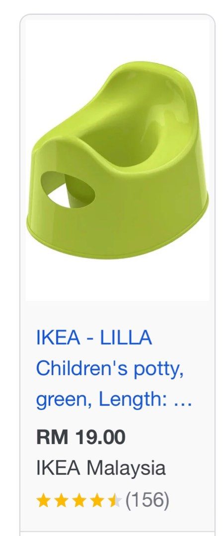 Ikea top lilla potty