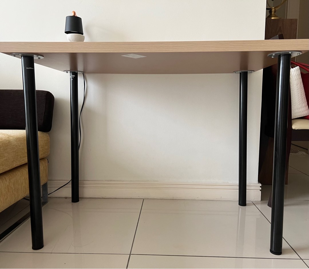Ikea Linnmon Table and legs, Furniture & Home Living, Furniture, Tables