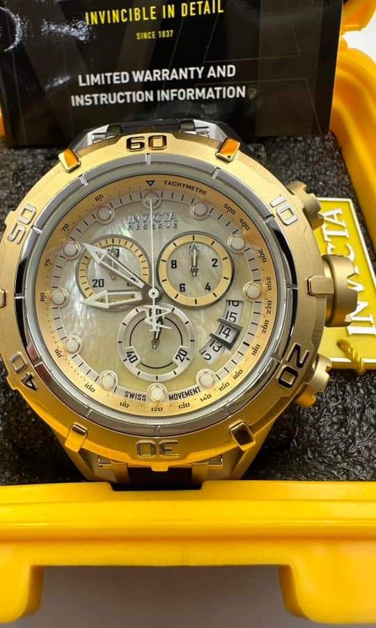 Invicta reserve chronograph wr 500 mt original shop