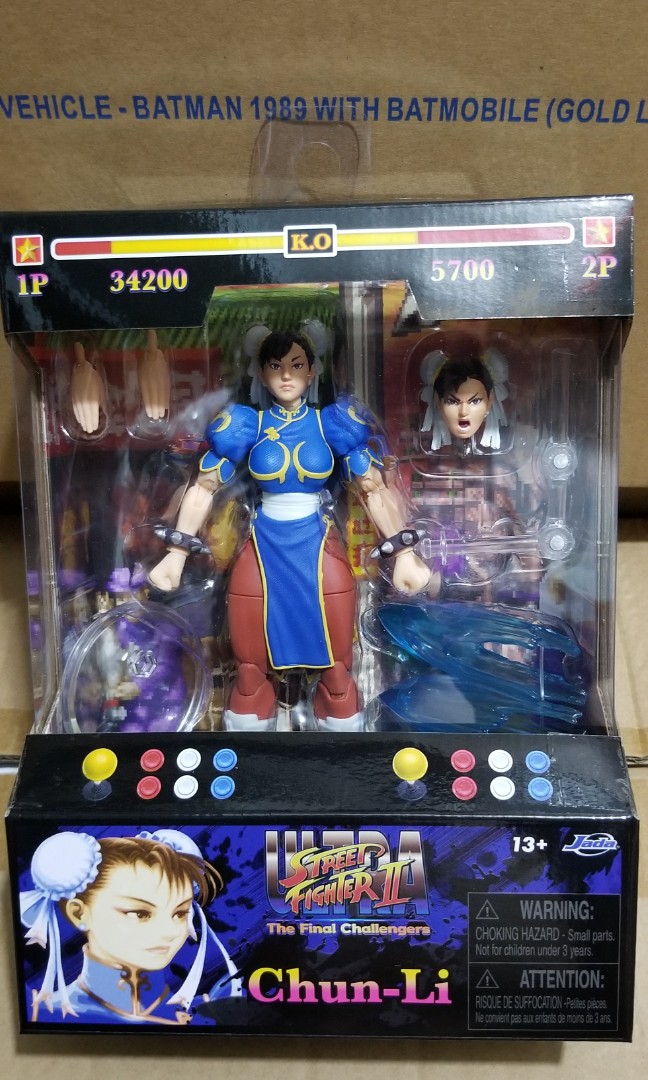 現貨Jada Toys Street Fighter II Chun Li 春麗, 興趣及遊戲, 玩具& 遊戲