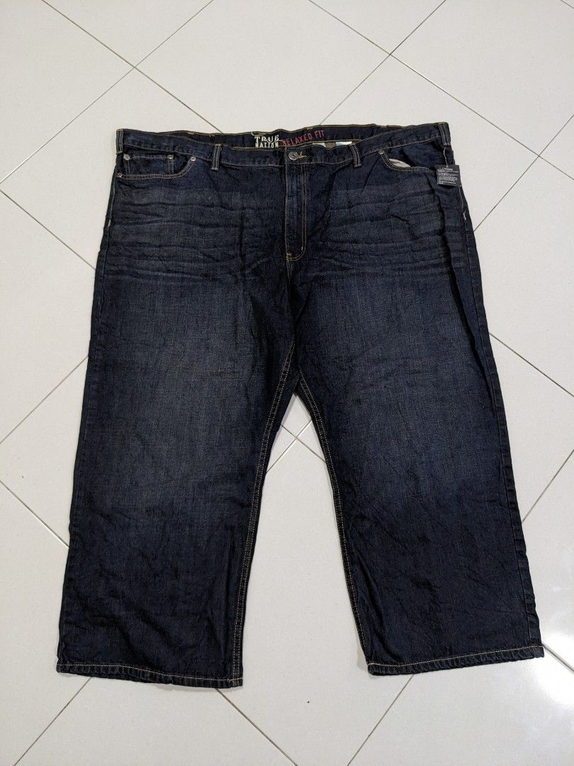 Big mens jeans size hot sale 56