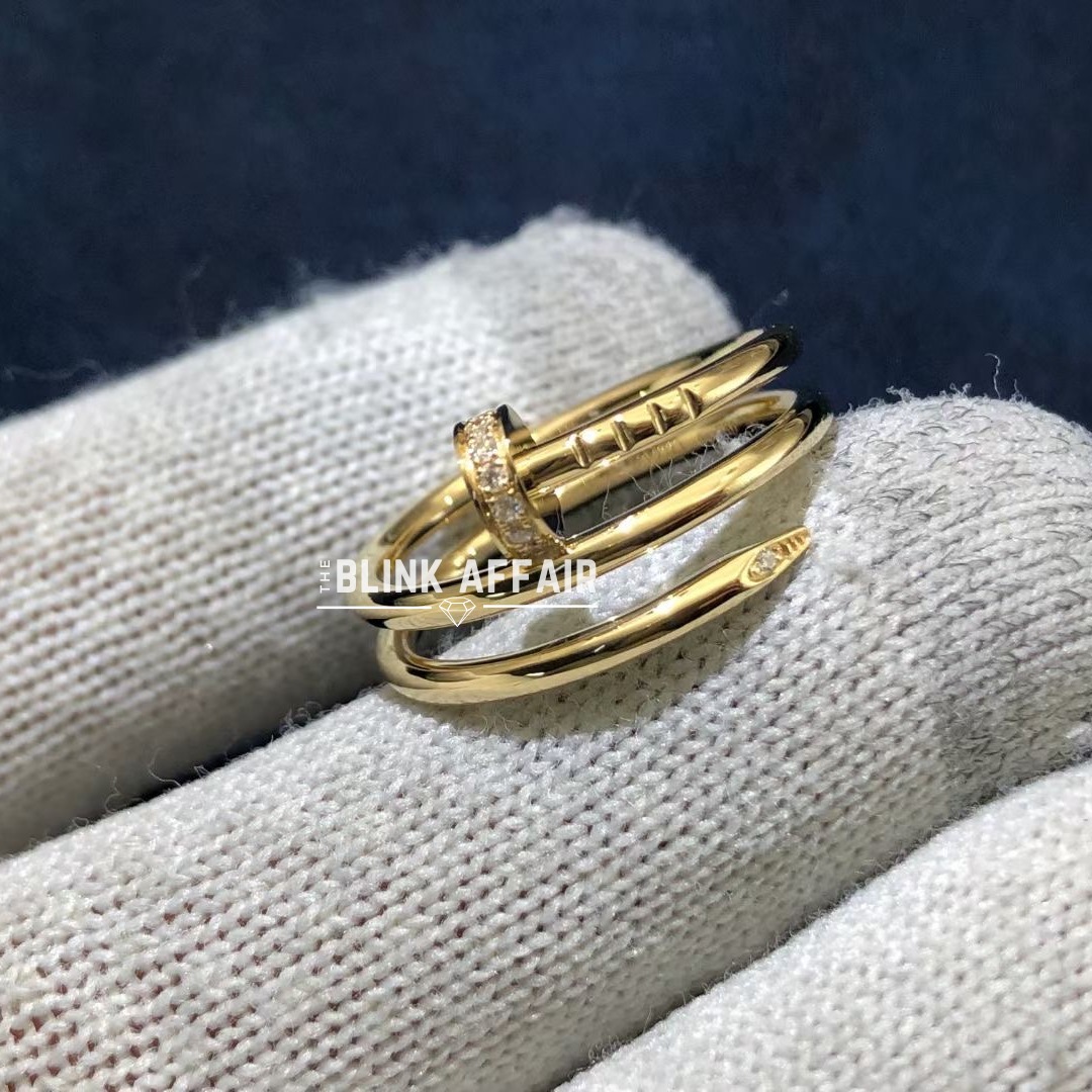 Cartier nail top ring replica