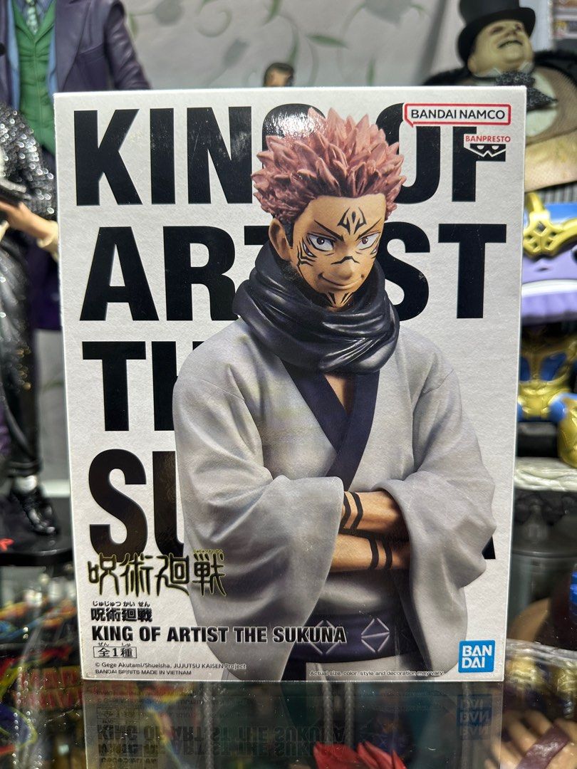 Figurine Jujutsu Kaisen – Sukuna King Of Artist – Banpresto – Bandai – Neuve Sous Blister