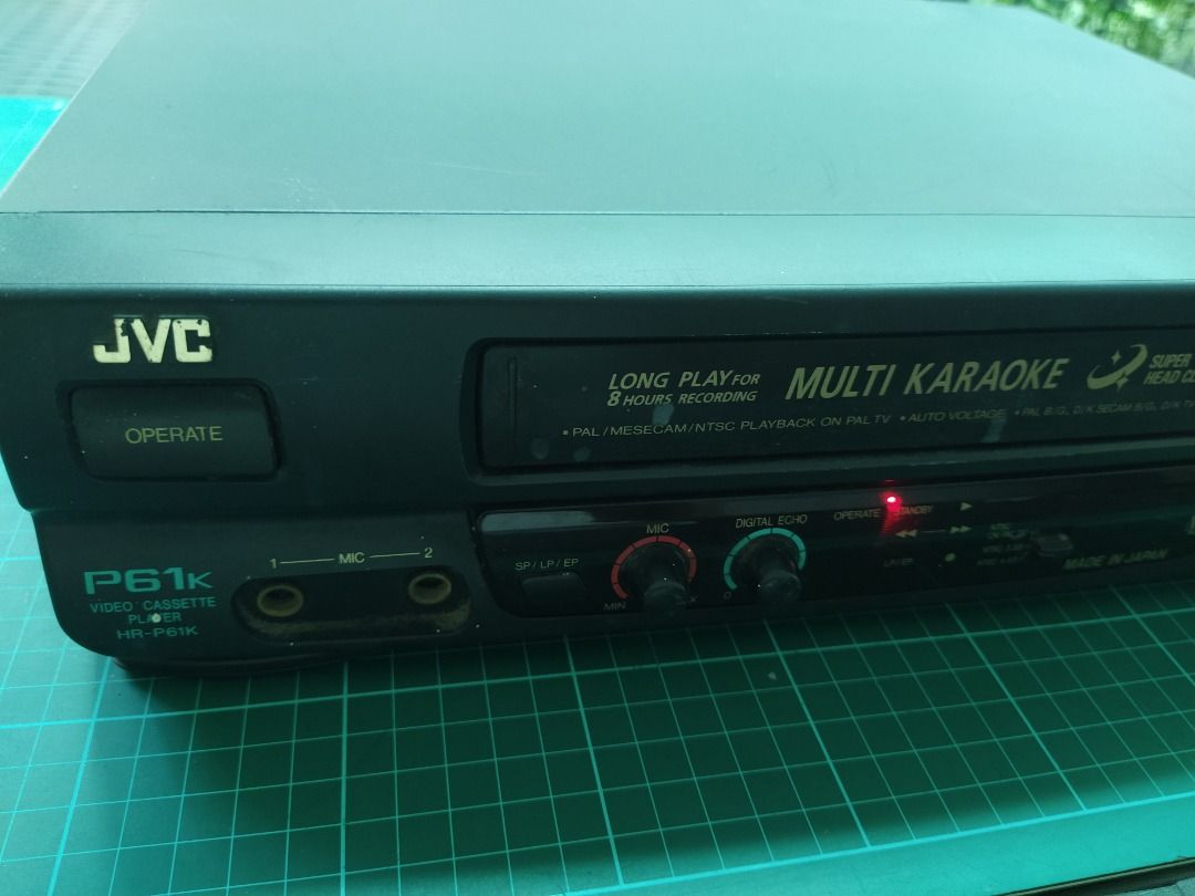 JVC VHS PLAYER, TV & Home Appliances, TV & Entertainment, BluRay