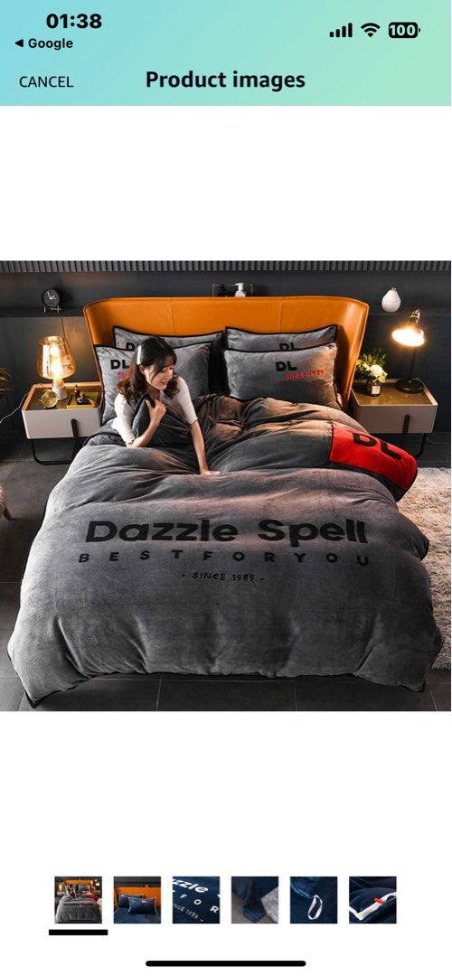 King Size Fleece Duvet quilt cover set Furniture Home Living Bedding Towels on Carousell