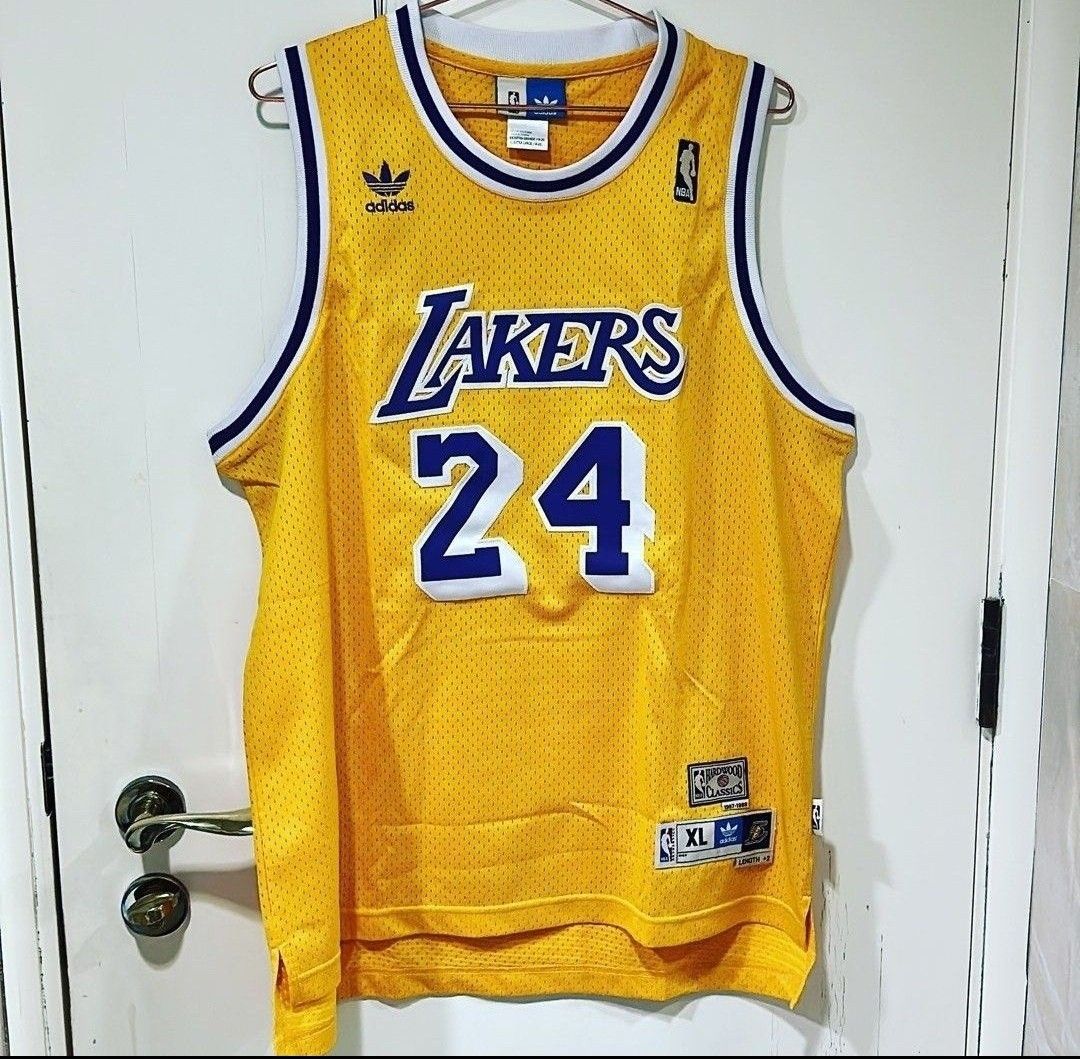 Kobe Bryant NBA Swingman Jersey youth size L XL, 男裝, 上身及套裝
