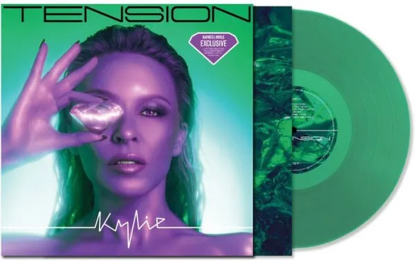 Kylie Minogue - Tension (美國BN限定版*透明綠色+ 另一封面* LP 黑