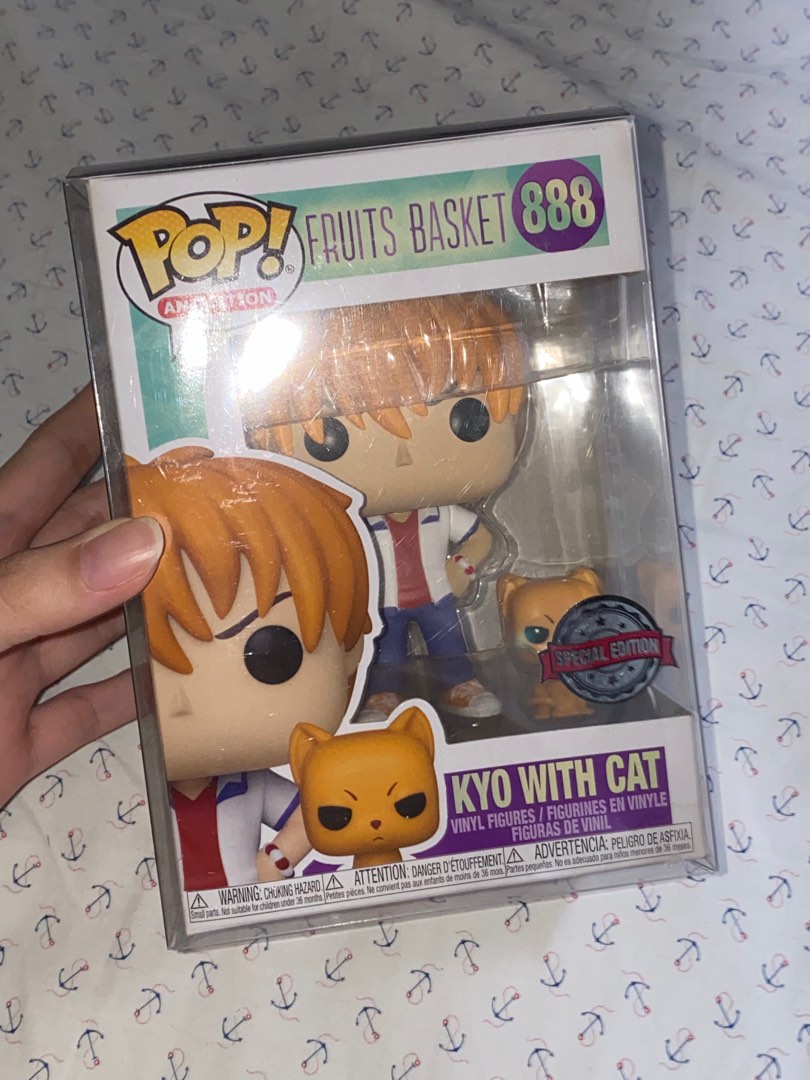 Kyo with Cat Fruits Basket Funko Pop 888 on Carousell
