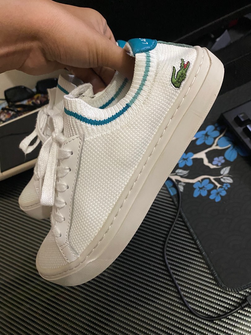 Lacoste La Piquee Knit Sneakers on Carousell