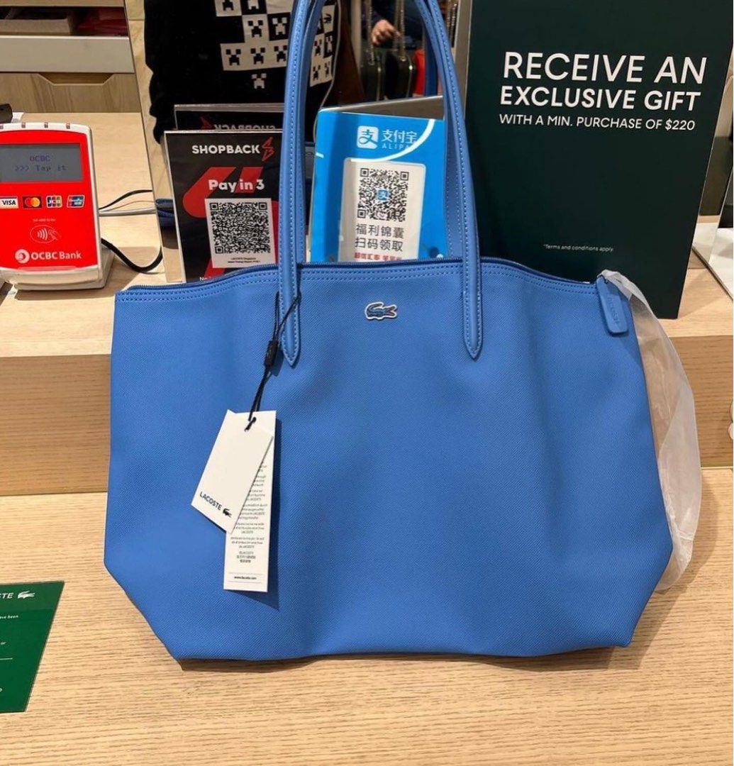 Lacoste Anna Reversible Tote Bag, Women's Fashion, Bags & Wallets, Shoulder  Bags on Carousell