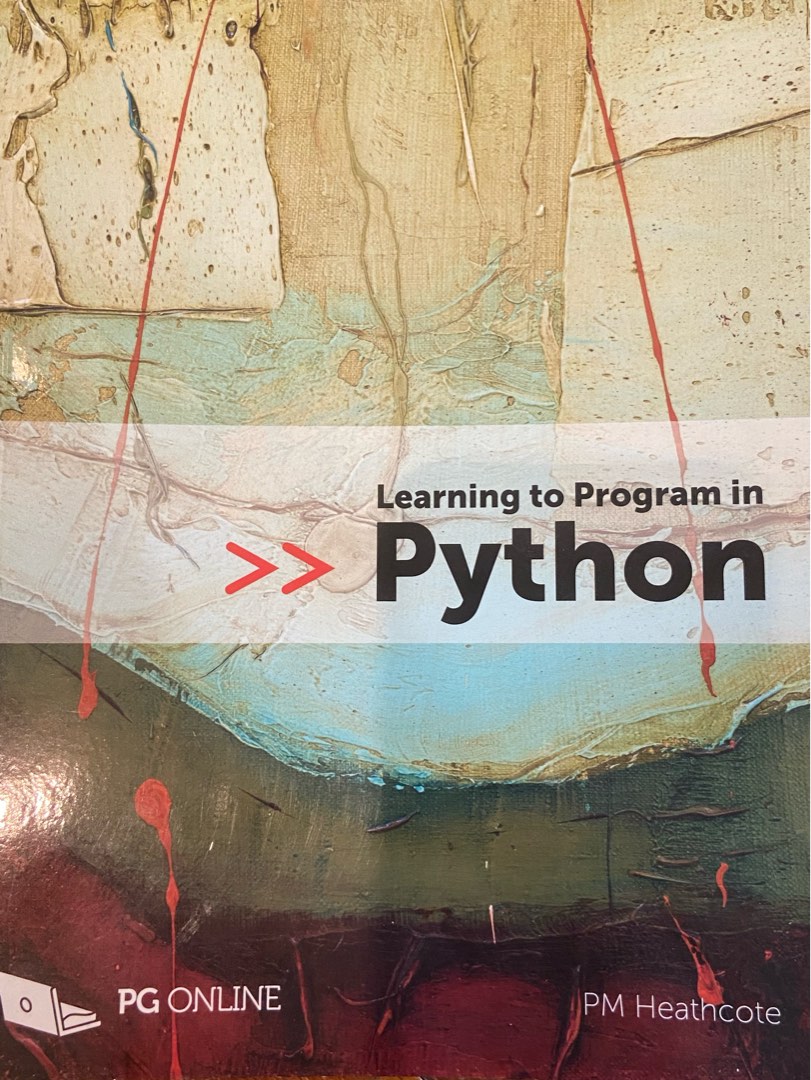 Learning to Program in Python Textbook, Hobbies & Toys, Books ...