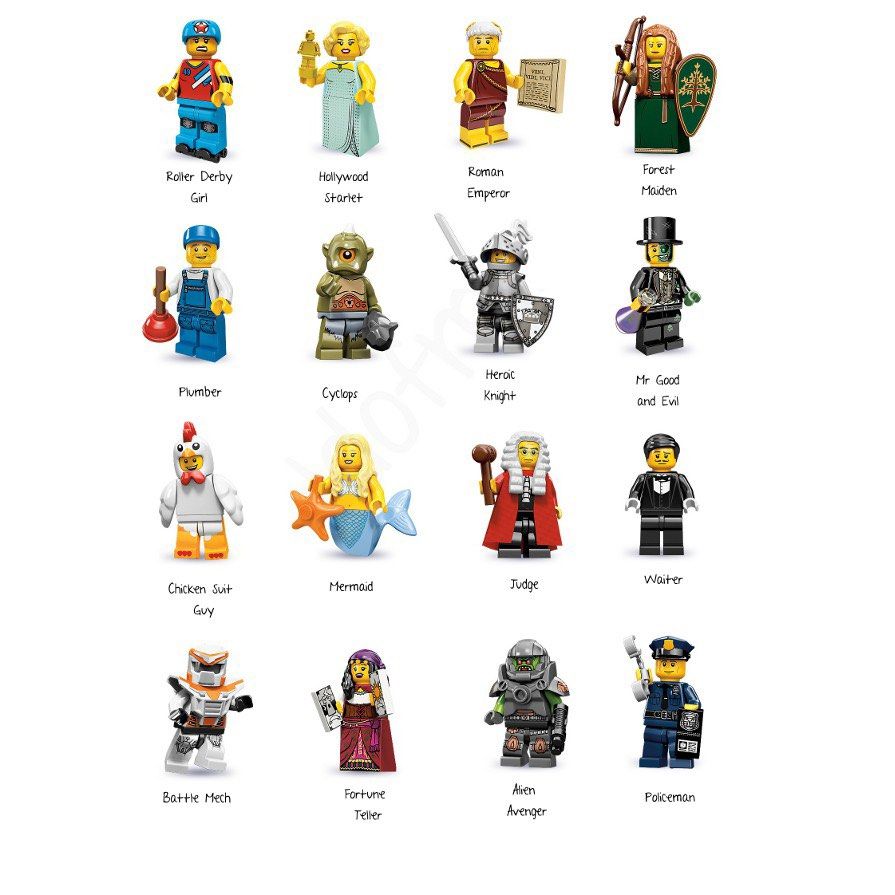Lego cmf cheap series 8