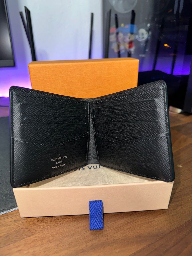 Louis Vuitton, Bags, Louis Vuitton Mens Epi Leather Slender Wallet