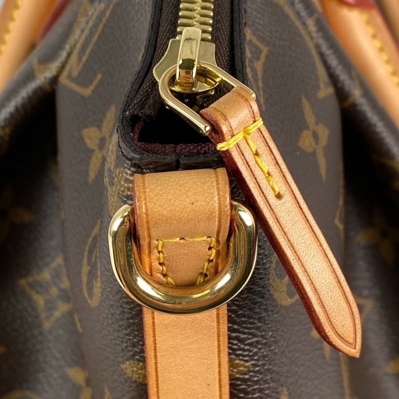 Louis Vuitton Cognac Ostrich Lockit MM Bag Louis Vuitton