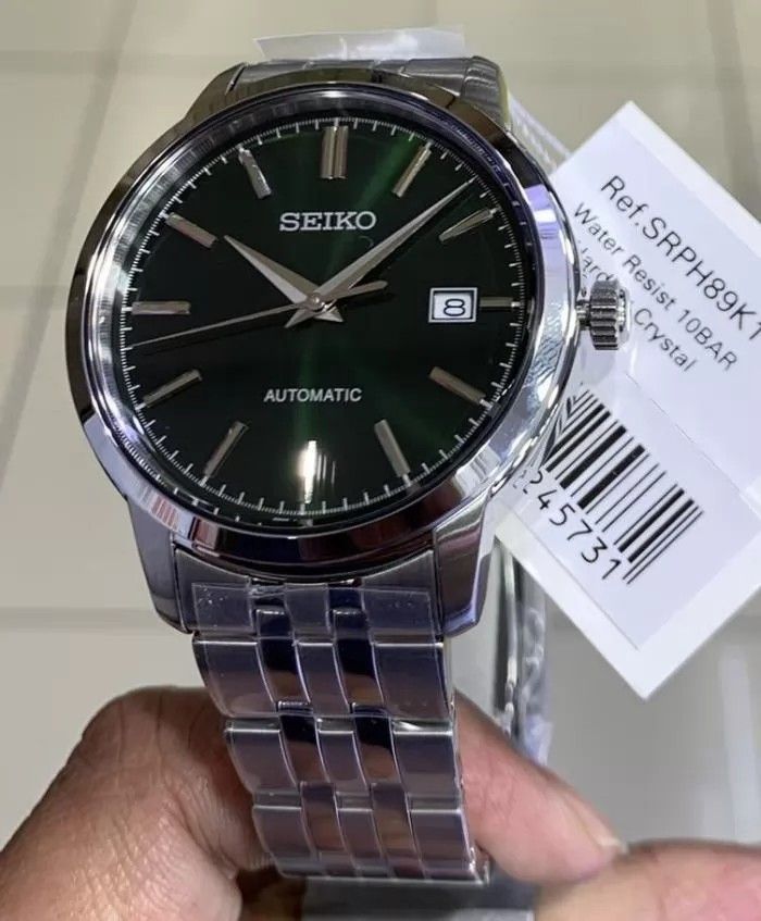 Lowest Price Seiko SRPH89 Men s Unisex Automatic Green Dial