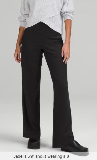 Lululemon AlignHigh-Rise Wide-Leg Pant 31, Women's Fashion, Bottoms, Other  Bottoms on Carousell