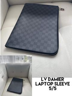 BN Louis Vuitton LV Laptop Sleeve Hard Case Monogram 13 Brown w zippers,  Computers & Tech, Parts & Accessories, Other Accessories on Carousell