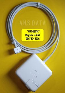 Magsafe 2 45W "T-TYPE" A1436 For Macbook Air 2012-2017
 (GENUINE) "ALMOST BRAND NEW VERY PRESENTABLE"