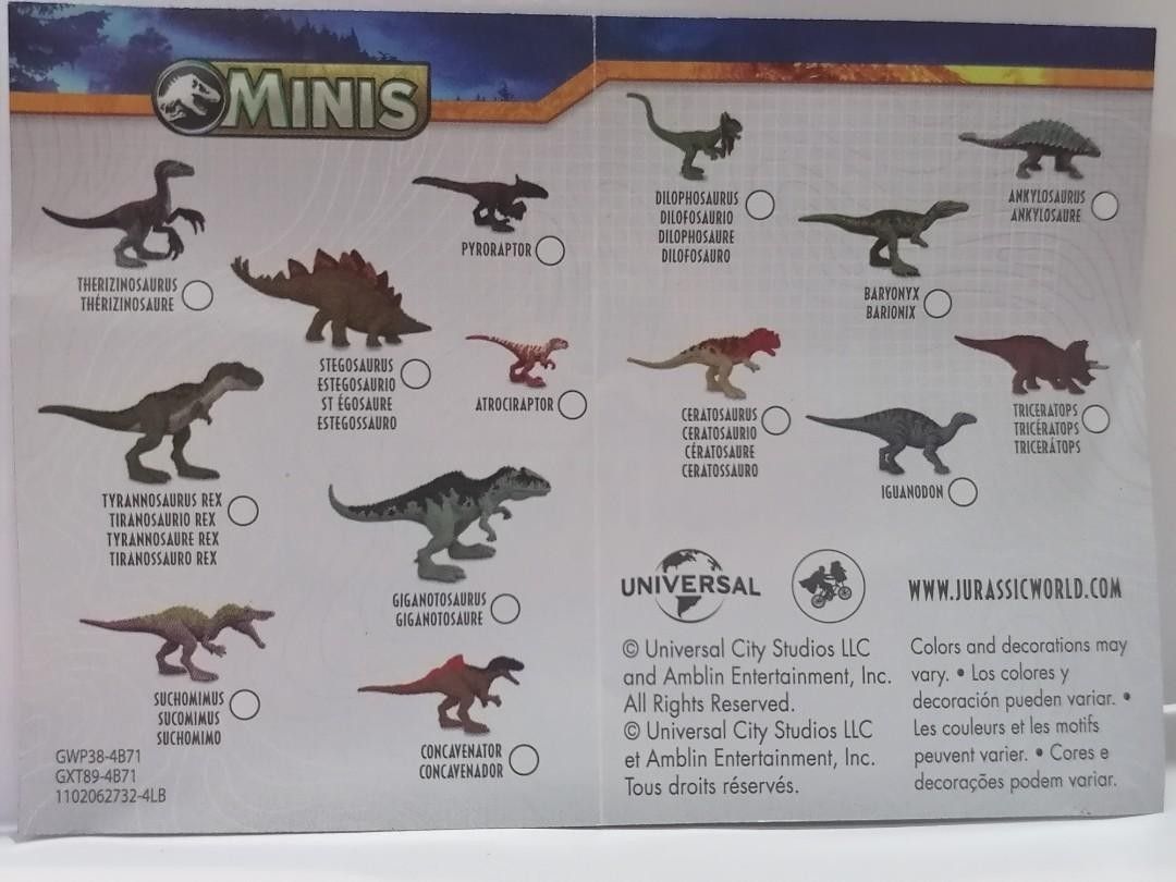 Mattel 2022 Jurassic World Dominion Mini Dino Wave 2 Iguanodon Green Loose Hobbies And Toys