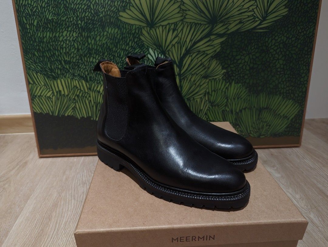 Meermin black chelsea shop