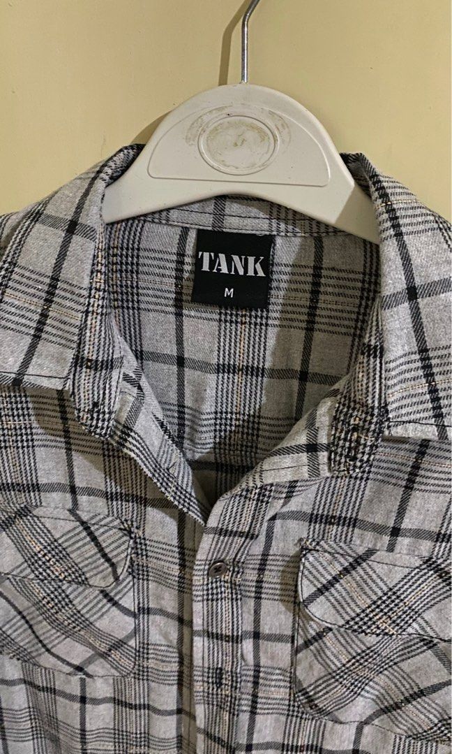 Mens Flannel Polo (Category: Tshirts & Polo Shirts ) located in Bacoor. Submitted by patrickluwis (Listing ID 1250659317, Image 2). Description: From The SM Store. Brand is ”TANK” that is now ”Smyth”. Premium fabric. Good as new. Used once. In perfect condition. No issue. Can fit M-L frame.