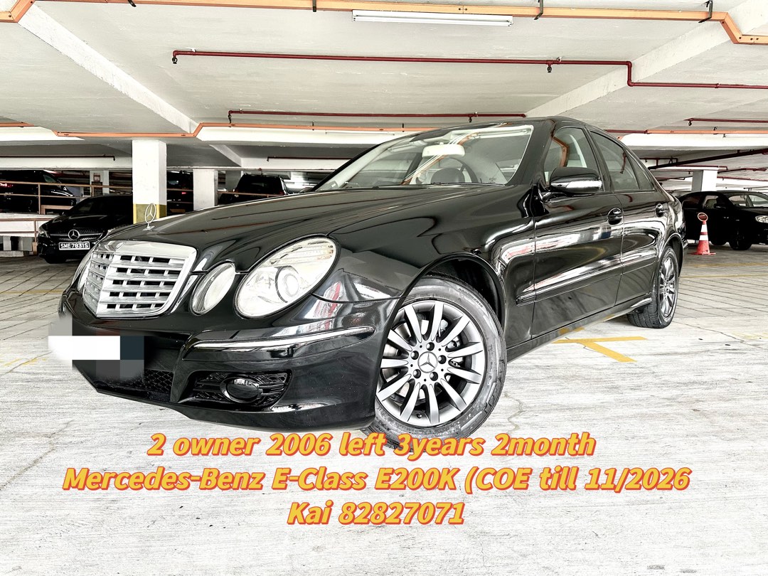 Mercedes-Benz E-Class E200 Kompressor (A), Cars, Used Cars on Carousell