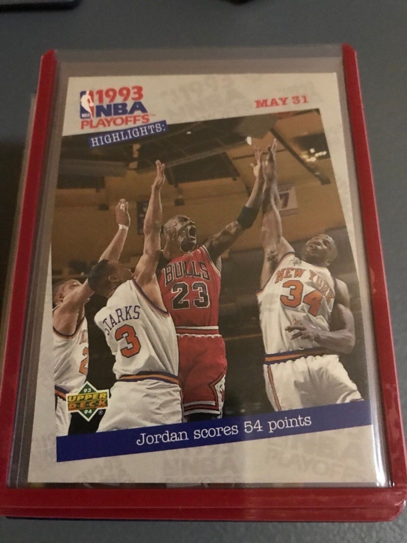 Elegant 1993 Nba Playoffs Highlights Card Pictures