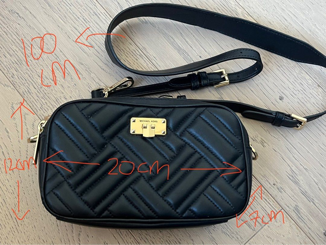 Authentic Michael kor camera bag Luxury Bags Wallets on Carousell
