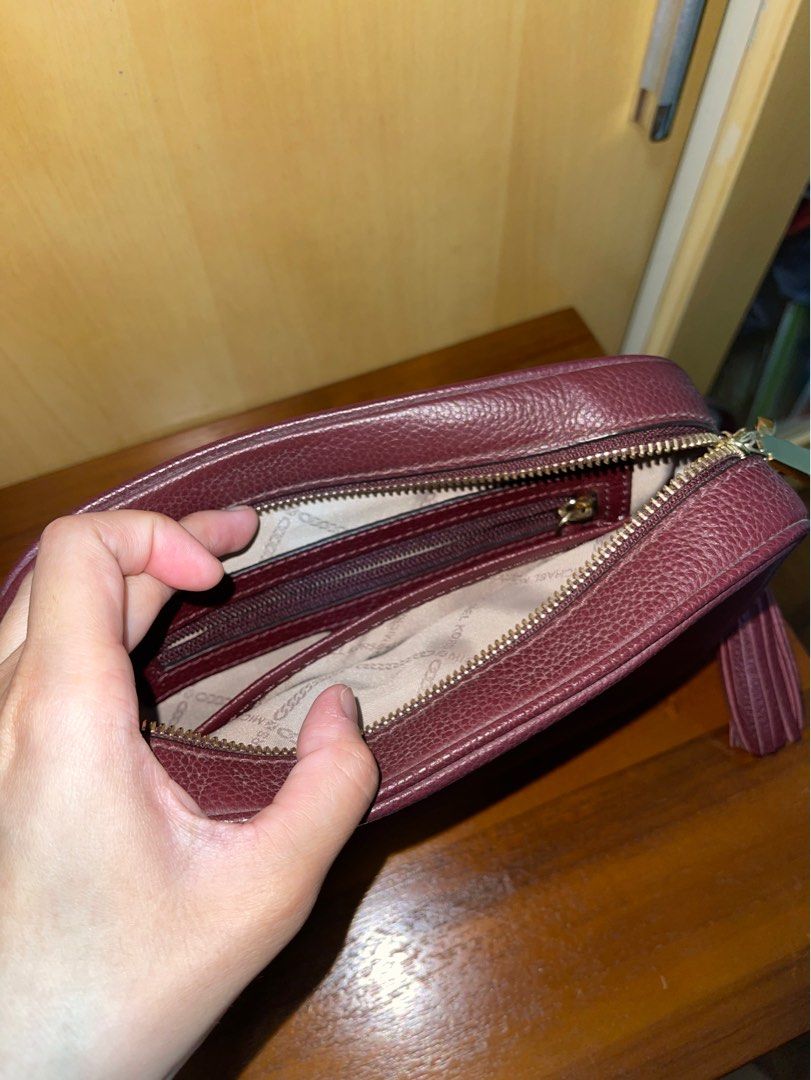 Michael kors on sale crossbody oxblood