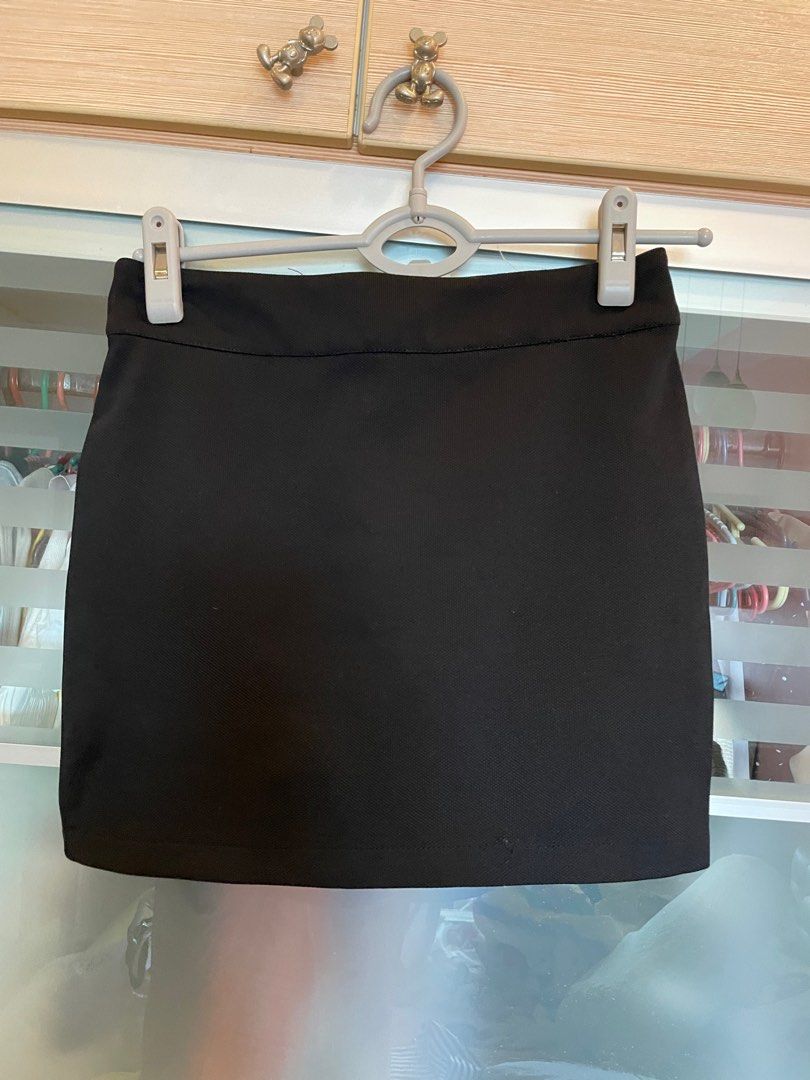 Plain Black Pencil Skirt | Shopee Philippines