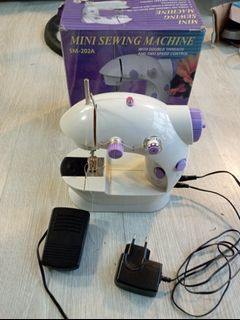 Mini Sewing Machine double threads n two speed controls