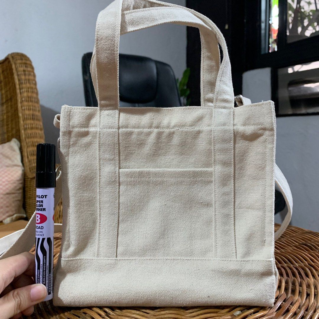 Mini canvas sling bag new arrivals
