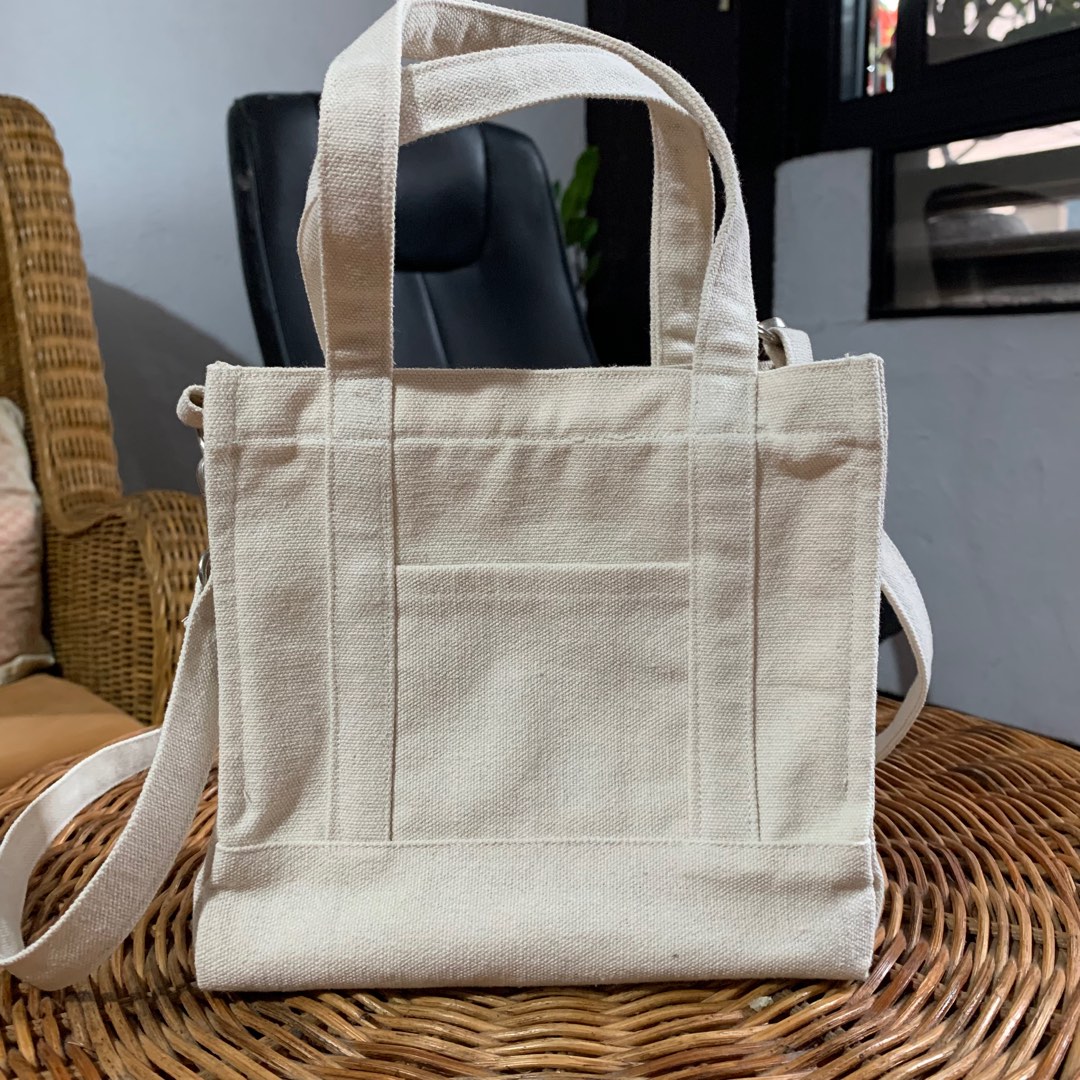 Mini canvas hotsell sling bag