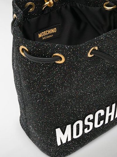 Glitter bucket hotsell bag