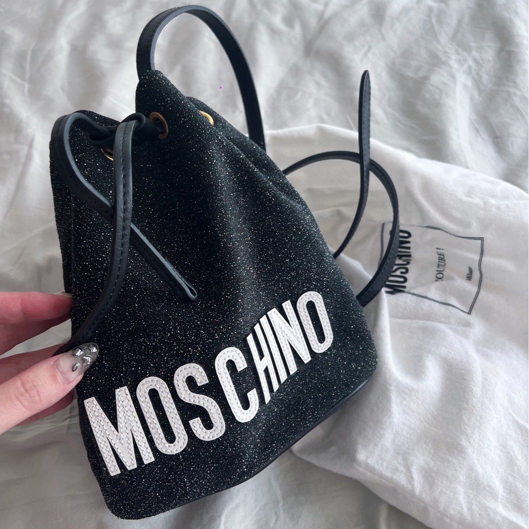 Glitter on sale bucket bag