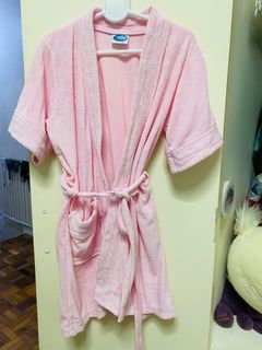 Nap Bathrobe Pink