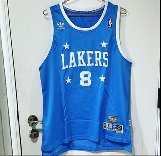 Men's Los Angeles Lakers Kobe Bryant Mitchell & Ness Light Blue 2004/05 #8  Authentic Jersey