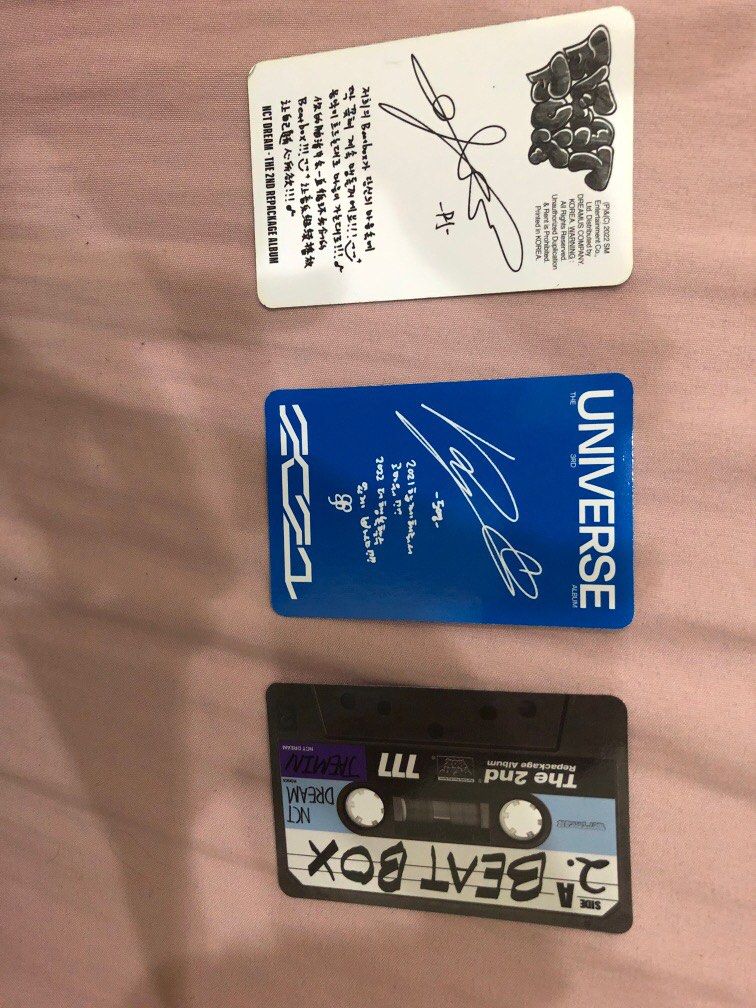 NCT PC DOYOUNG (universe) RENJUN (beatbox) JAEMIN (beatbox), Hobbies